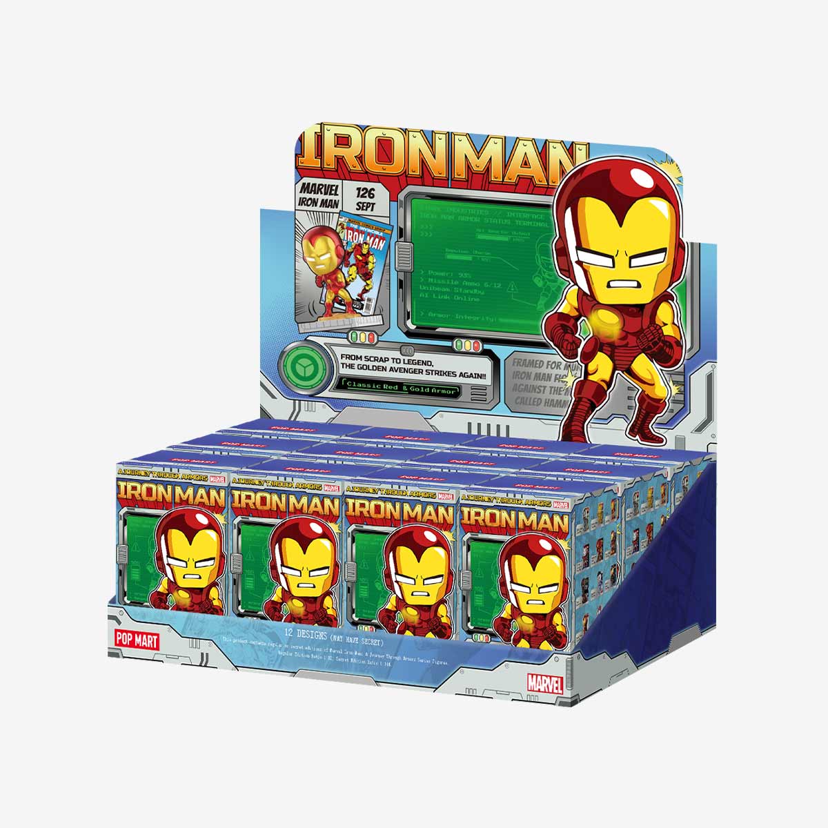 Marvel Iron Man: A Journey Through Armors Series Figures - POP