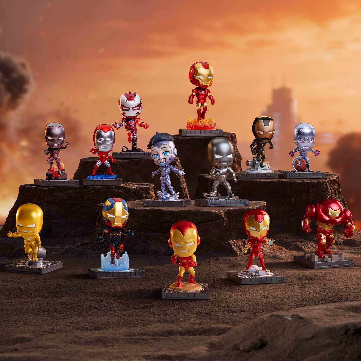 Pop Mart Marvel Iron Man: A Journey Through Armors Series Figures [US]