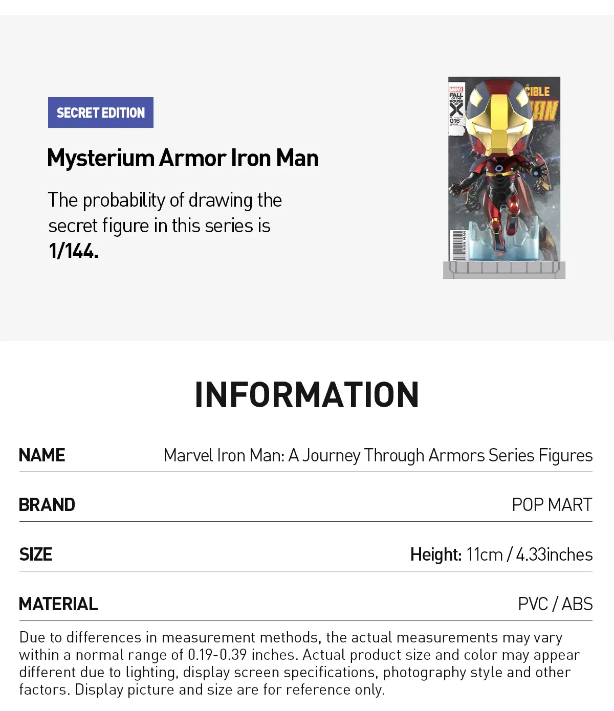 Marvel Iron Man: A Journey Through Armors Series Figures