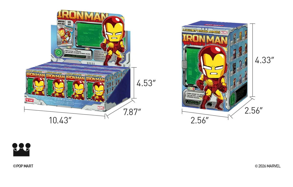 Marvel Iron Man: A Journey Through Armors Series Figures