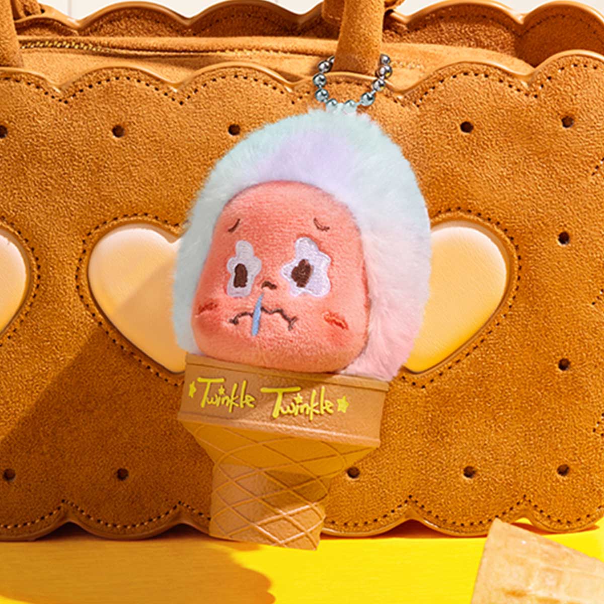 Twinkle Twinkle MOON GELATO シリーズ　シークレット MOON GELATO Series-Ice Cream Plush Pendant Blind Box (Overseas Ver