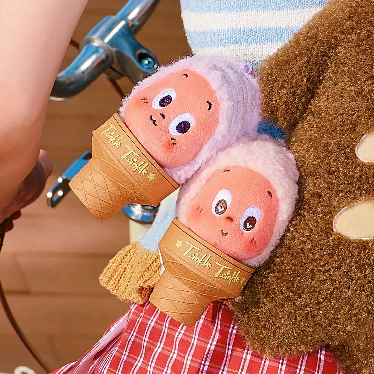 MOON GELATO Series-Ice Cream Plush Pendant Blind Box (Overseas Ver.)