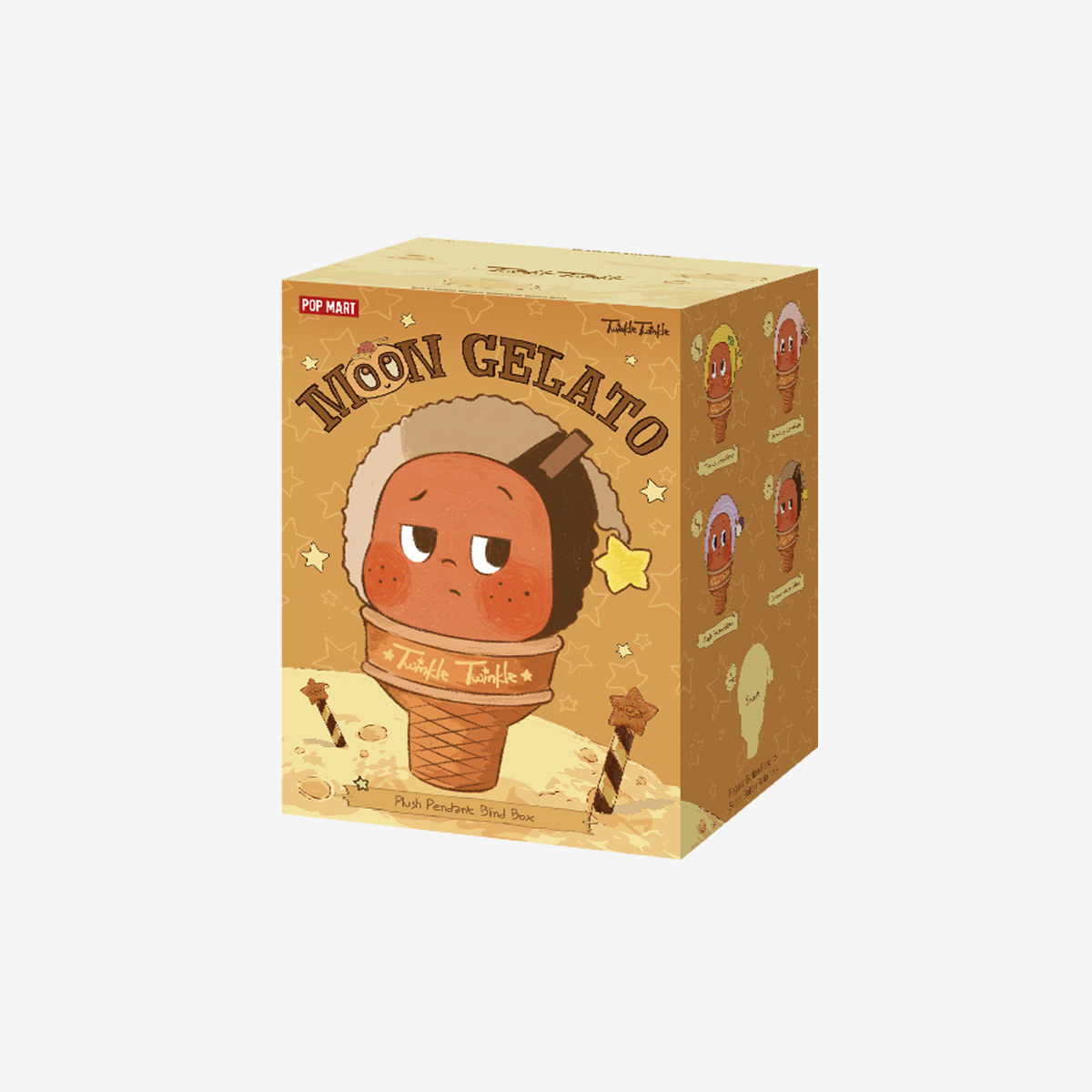 MOON GELATO Series-Ice Cream Plush Pendant Blind Box (Overseas Ver