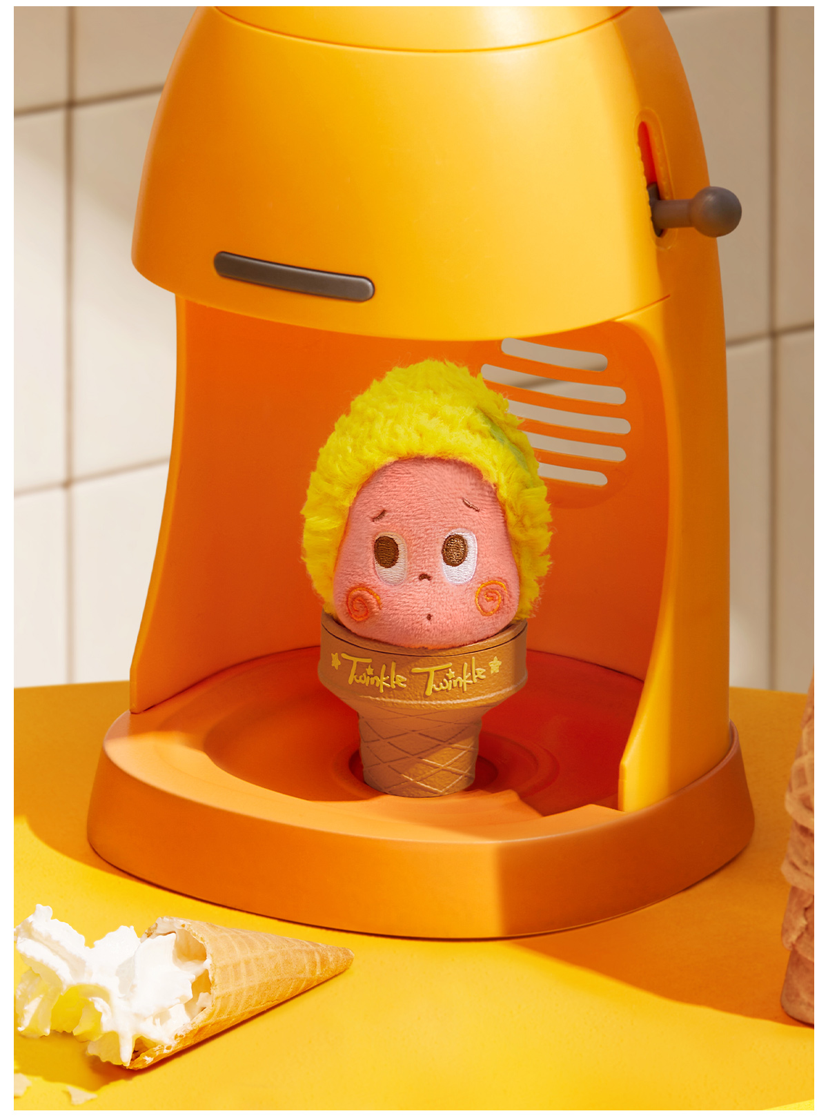 MOON GELATO Series-Ice Cream Plush Pendant Blind Box (Overseas Ver