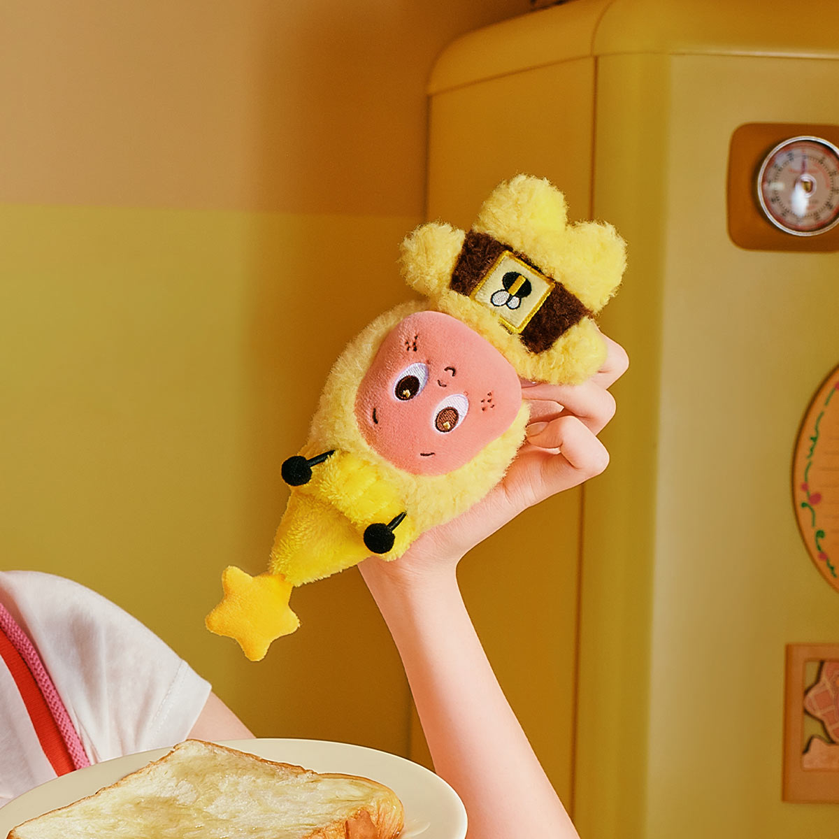 MOON GELATO Series-Honey Plush Pendant - POP MART (United States)