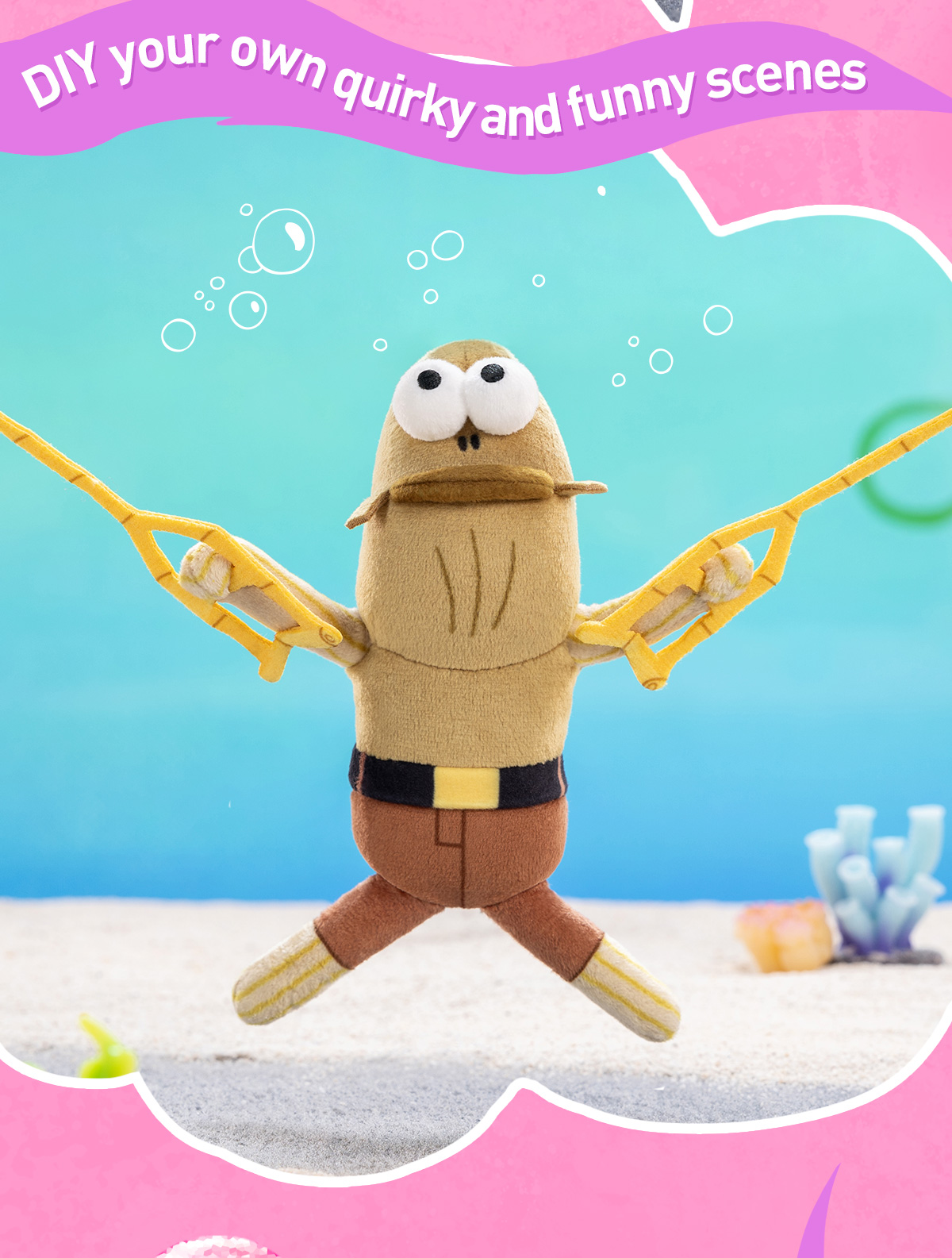 POP NOW:Bikini Bottom Buddies – Whimsical Plush Series 2 - POP