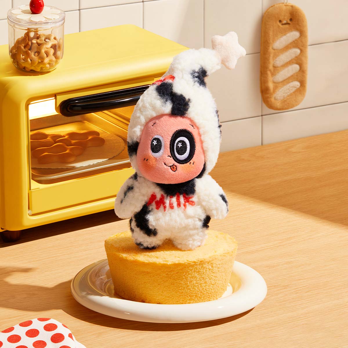 MOON GELATO Series-Milk Pudding Plush Blister Pack