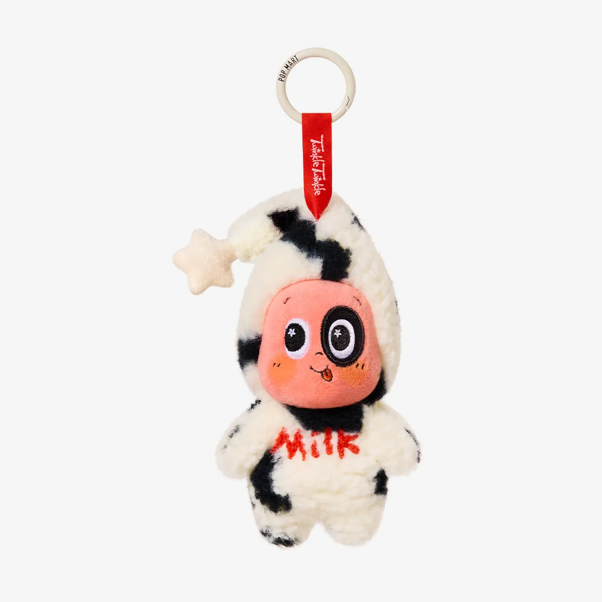 Colección MOON GELATO Colgante de Peluche Flan de Leche