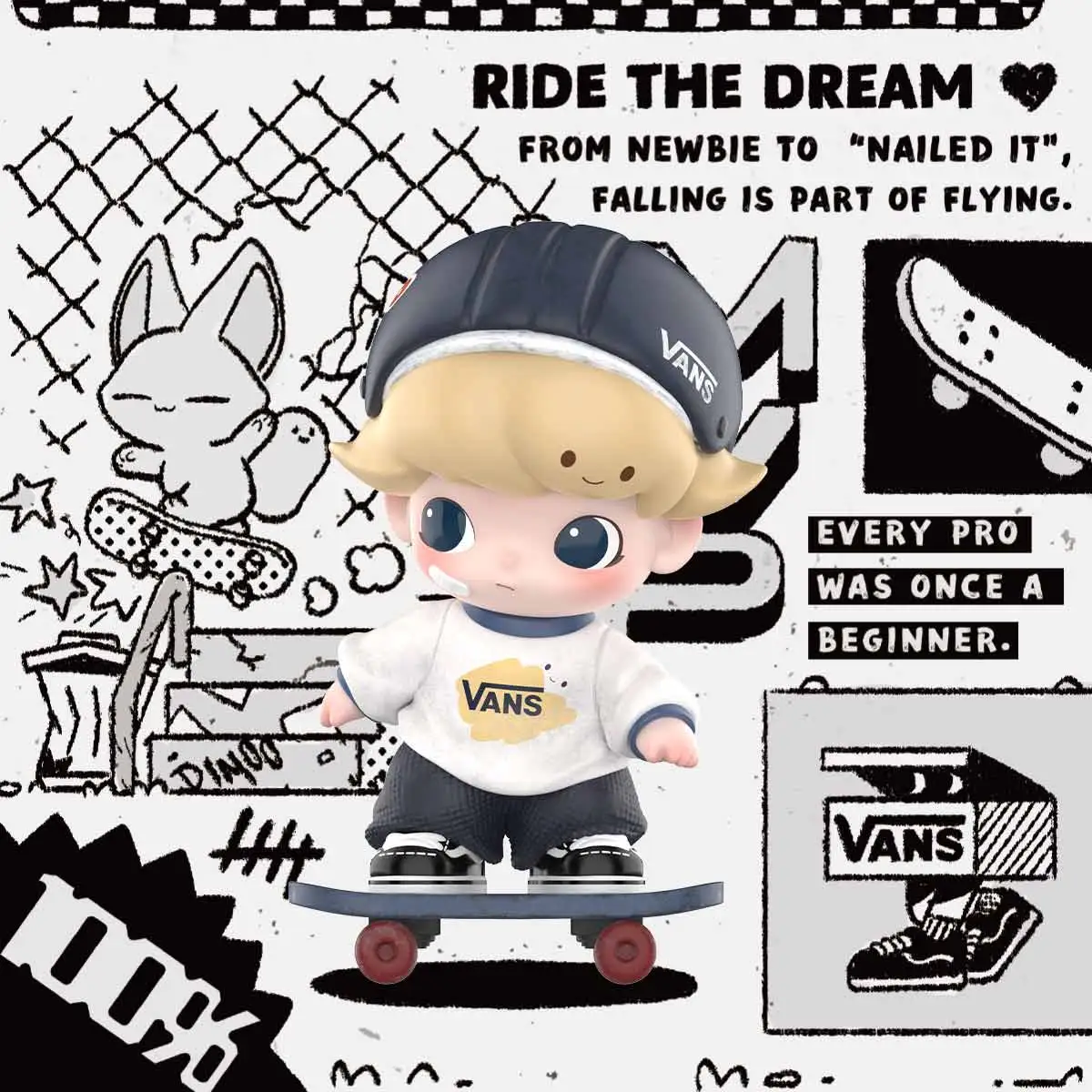 DIMOO WORLD × VANS Figura