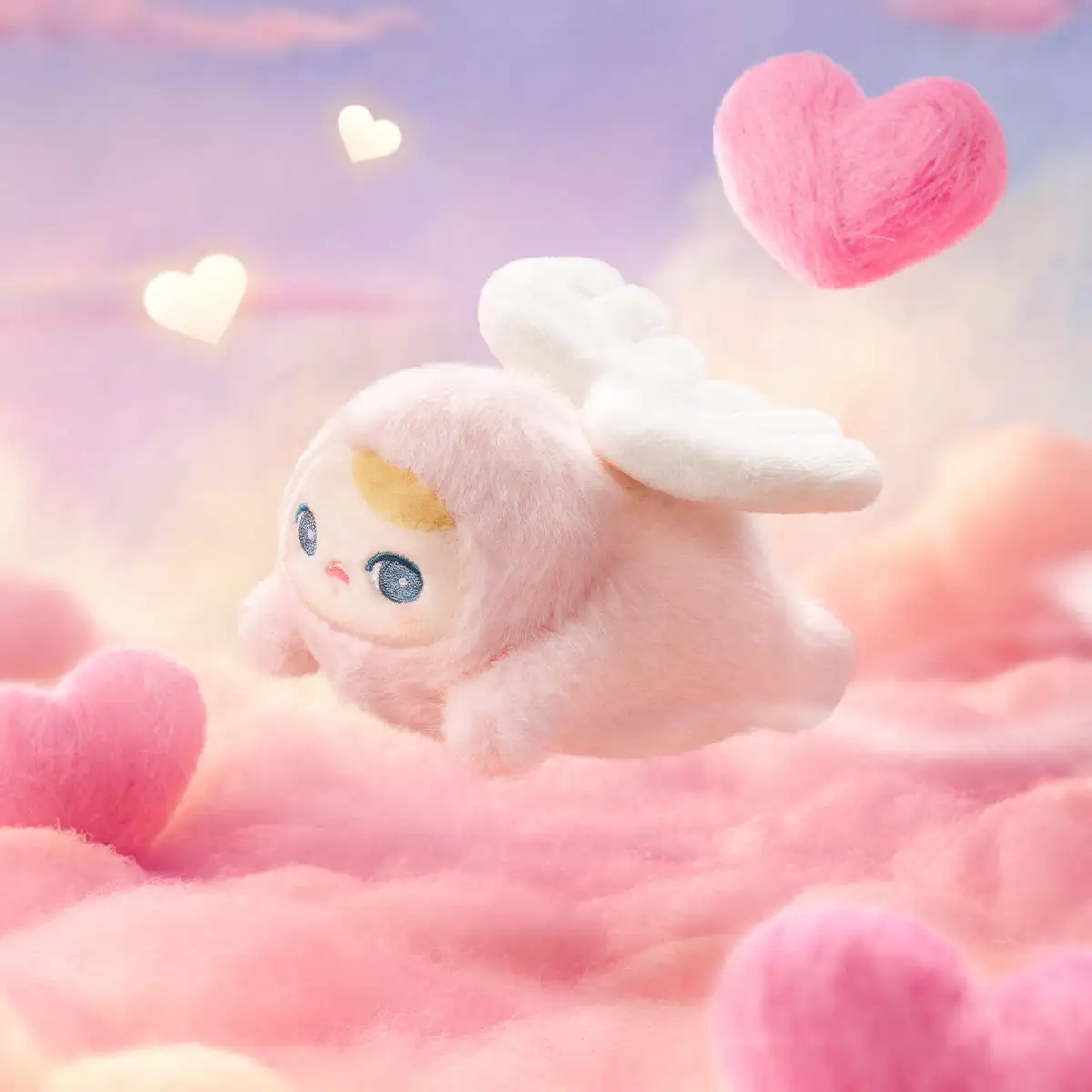 PUCKY - Colección"Flying Babies"Colgantes de Peluche en Cajas Misteriosas
