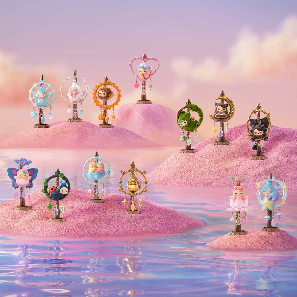 Pop Mart Pucky Dreamy Wishes Series Figures