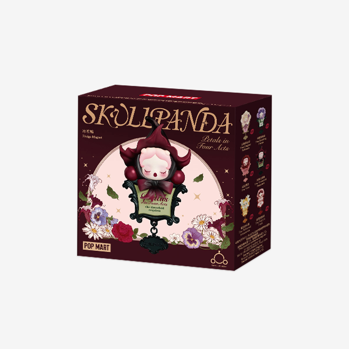 SKULLPANDA Petals in Four Acts Series Fridge Magnet - POP MART