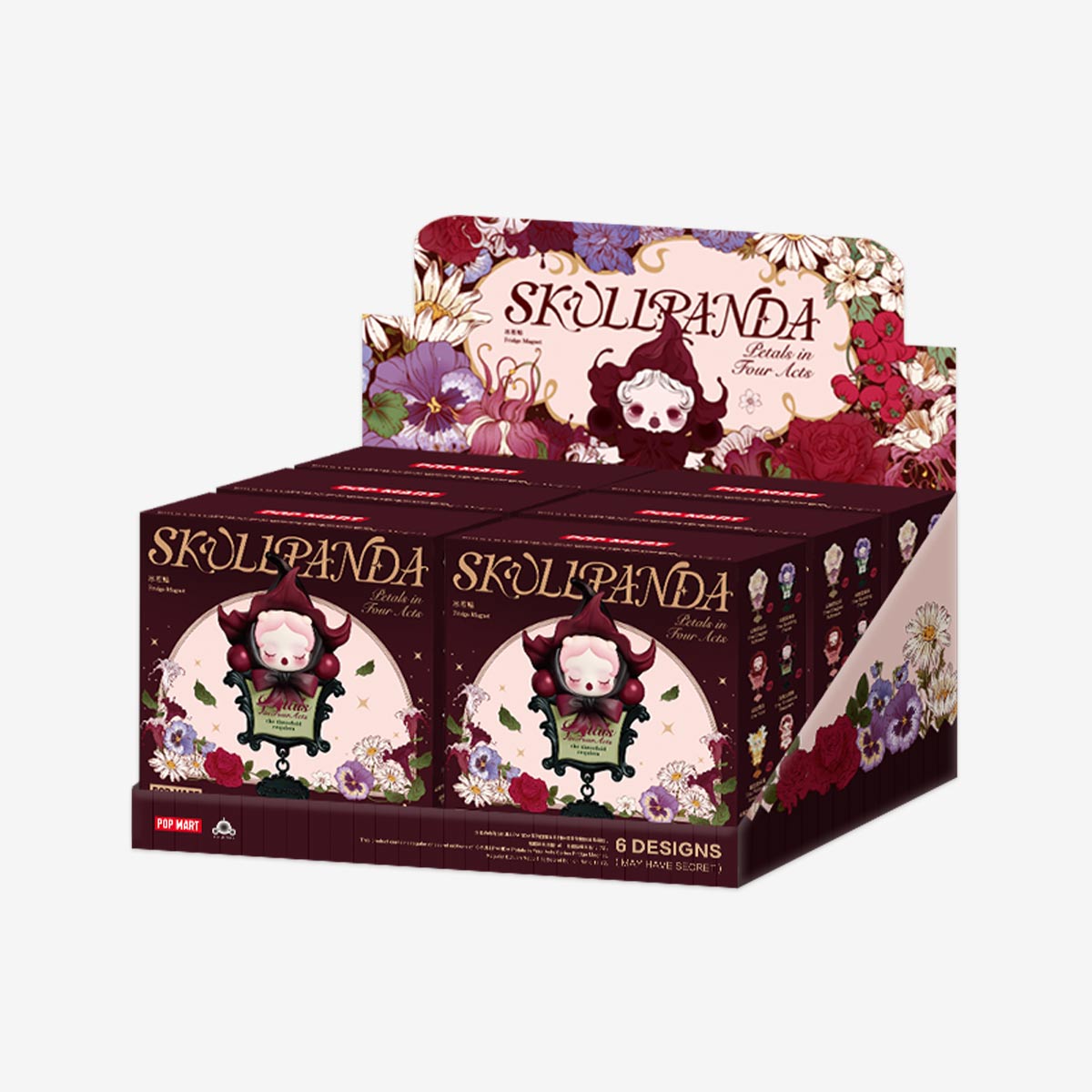 【匿名配送】MARGINAL#4 限定 グッズ 392点セット SKULLPANDA Petals in Four Acts Series Fridge Magnet - POP MART
