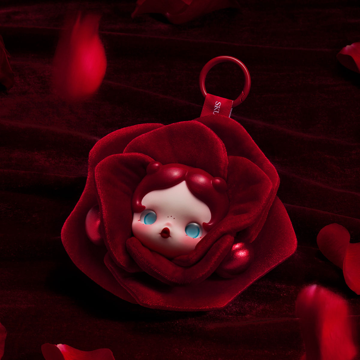 SKULLPANDA Petals in Four Acts Series Earphone Bag - POP MART