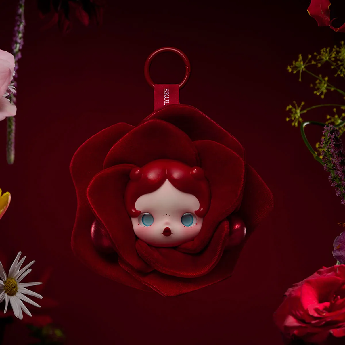 SKULLPANDA Petals in Four Acts Series Earphone Bag