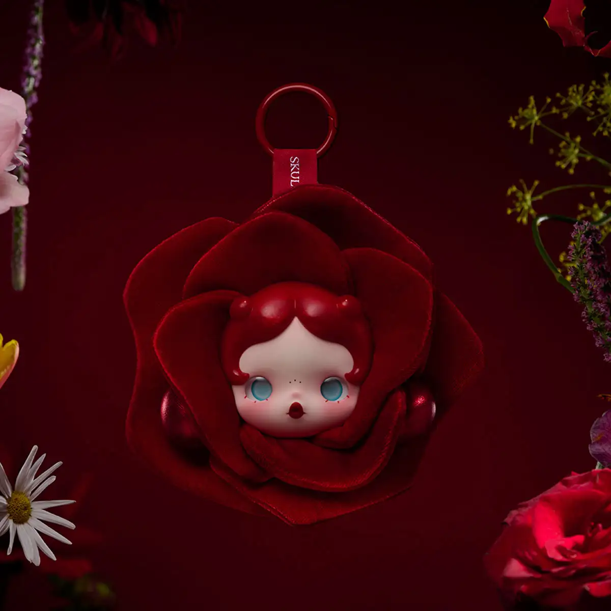 SKULLPANDA Petals in Four Acts Series Earphone Bag