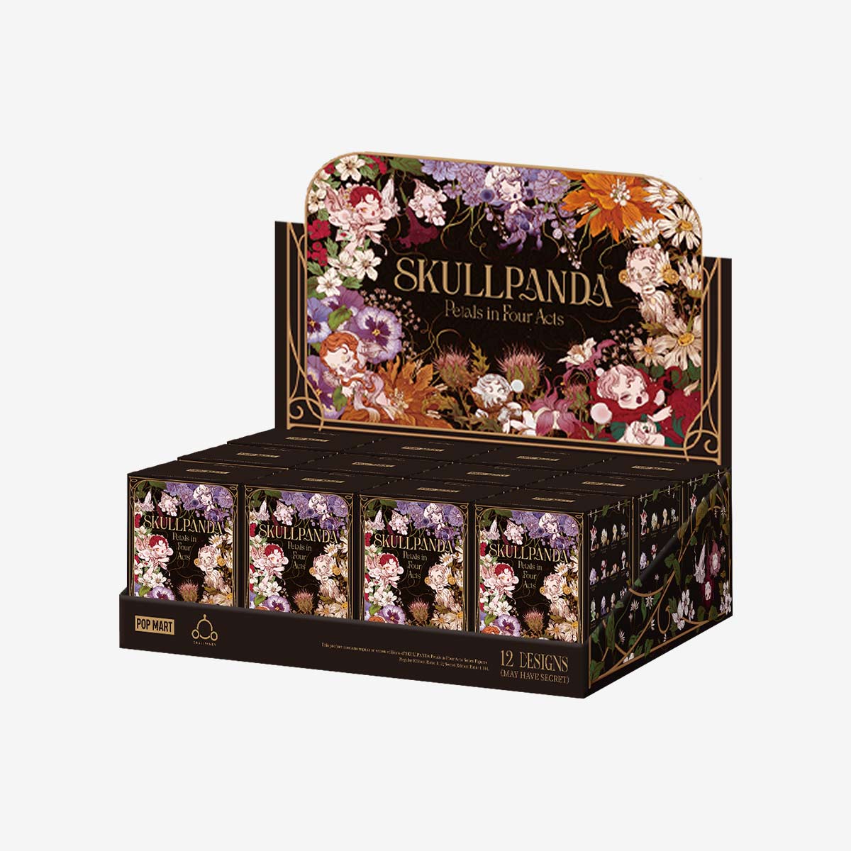 SKULLPANDA Petals in Four Acts Series Figures - POP MART (United