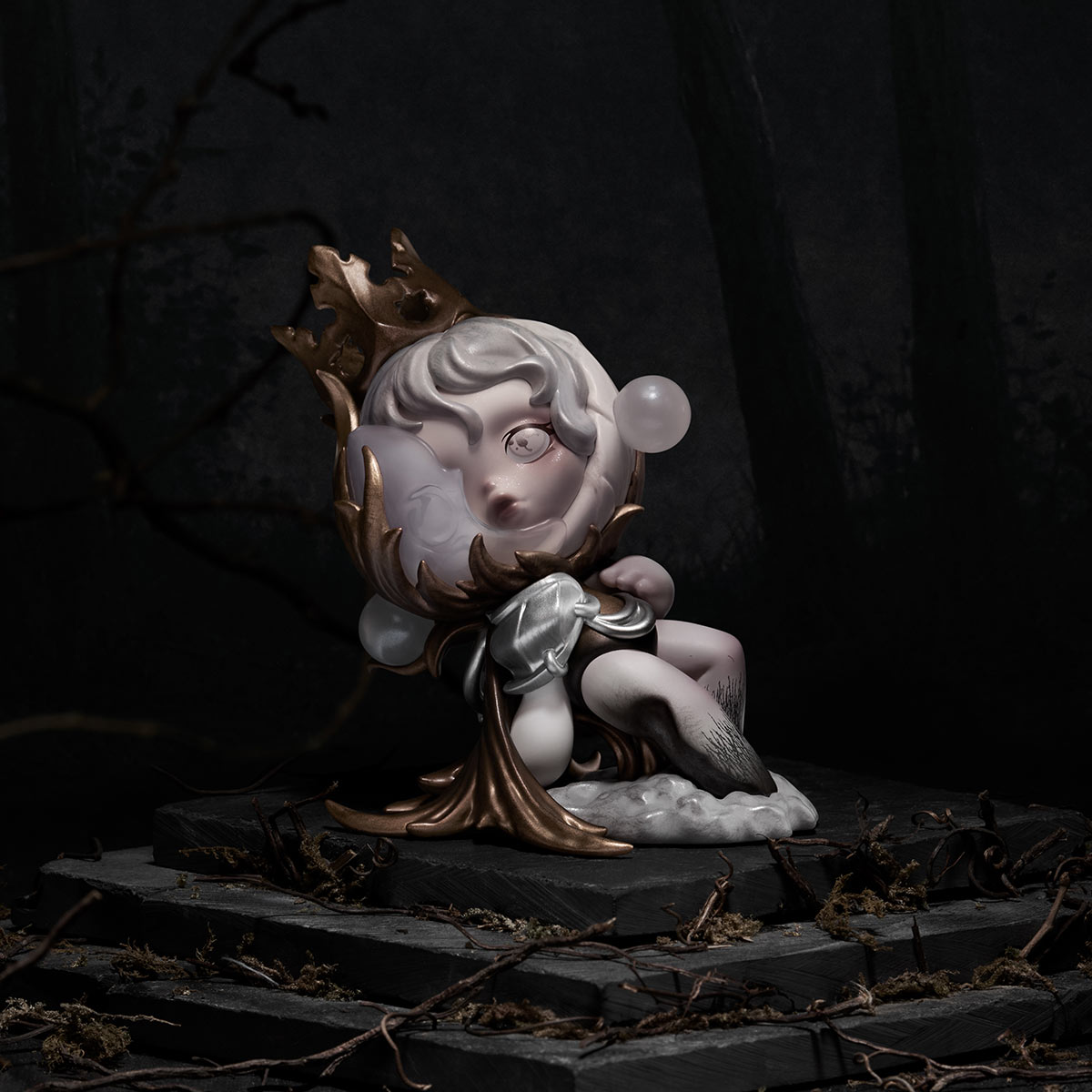 SKULLPANDA Petals in Four Acts Series Figures - POP MART (United