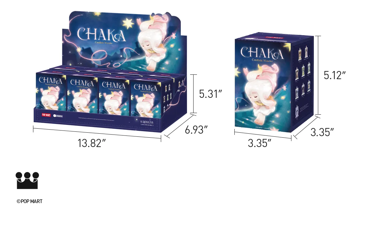 POP NOW:CHAKA Candlelit Wander Series Figures - POP MART (United 