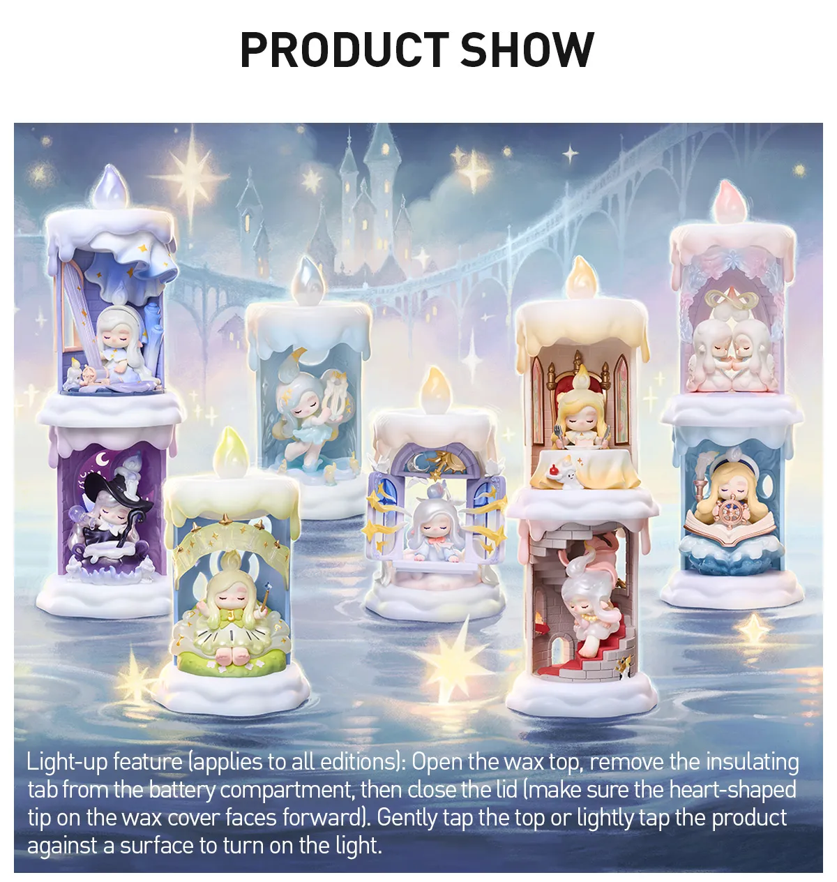 POP NOW:CHAKA Candlelit Wander Series Figures - POP MART (United 