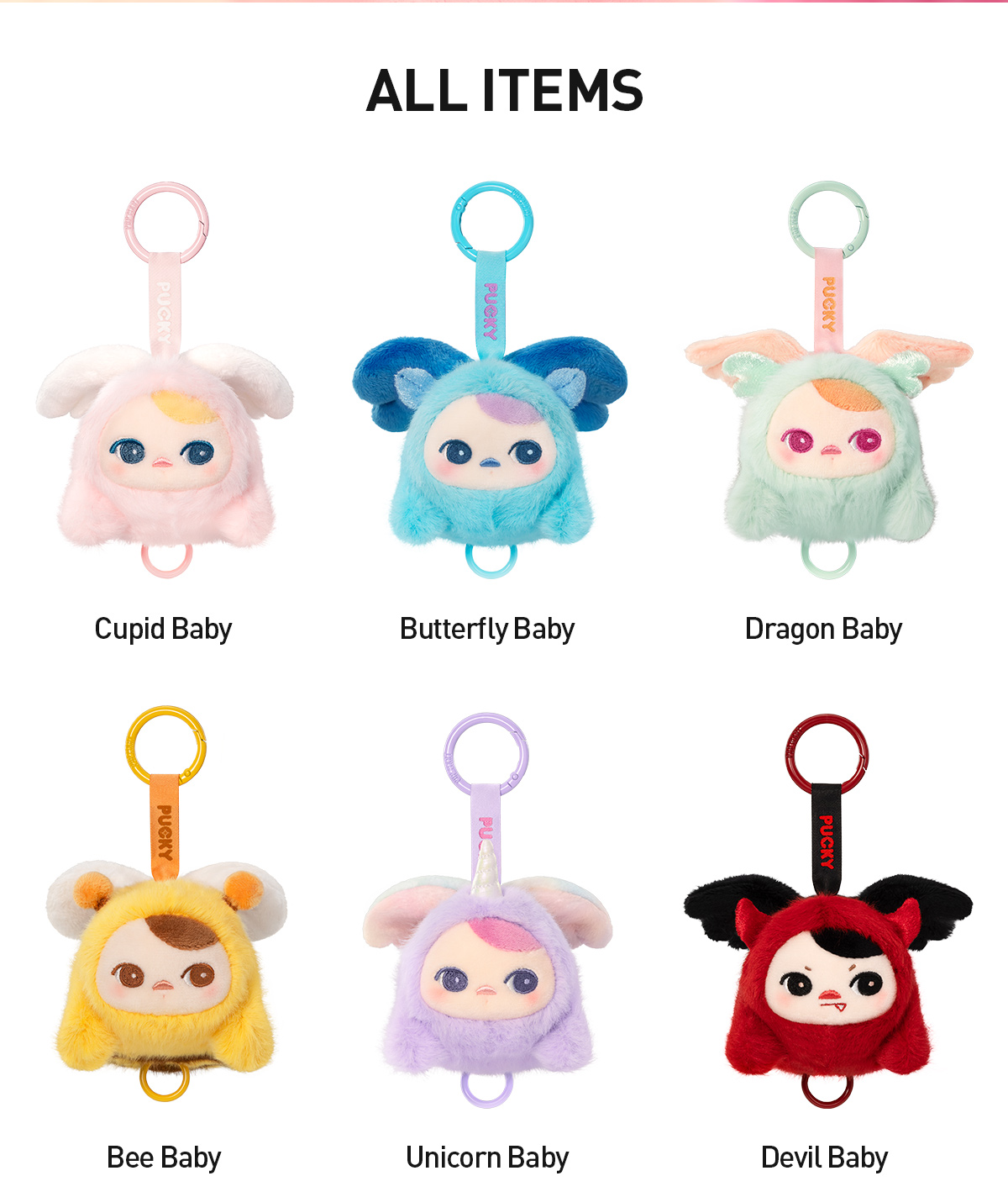 POP NOW:PUCKY FLYING BABIES SERIES - Plush Pendant Blind Box - POP