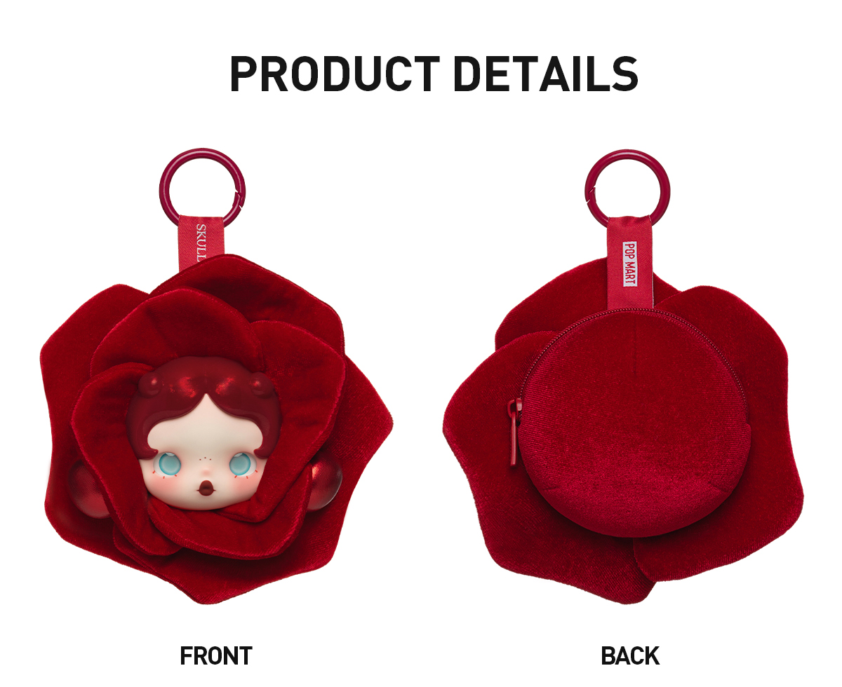 SKULLPANDA Petals in Four Acts Series Earphone Bag - POP MART