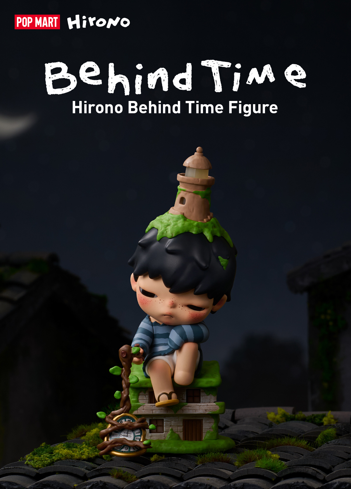 POPMART HIRONO Behind Time 限定フィギュア Hirono Behind Time Figure - POP MART (United States)