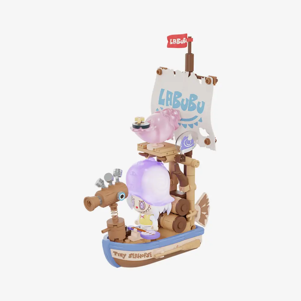 THE MONSTERS Chasing Mermaids Series Blocks-The Tiny Seahorse|POP