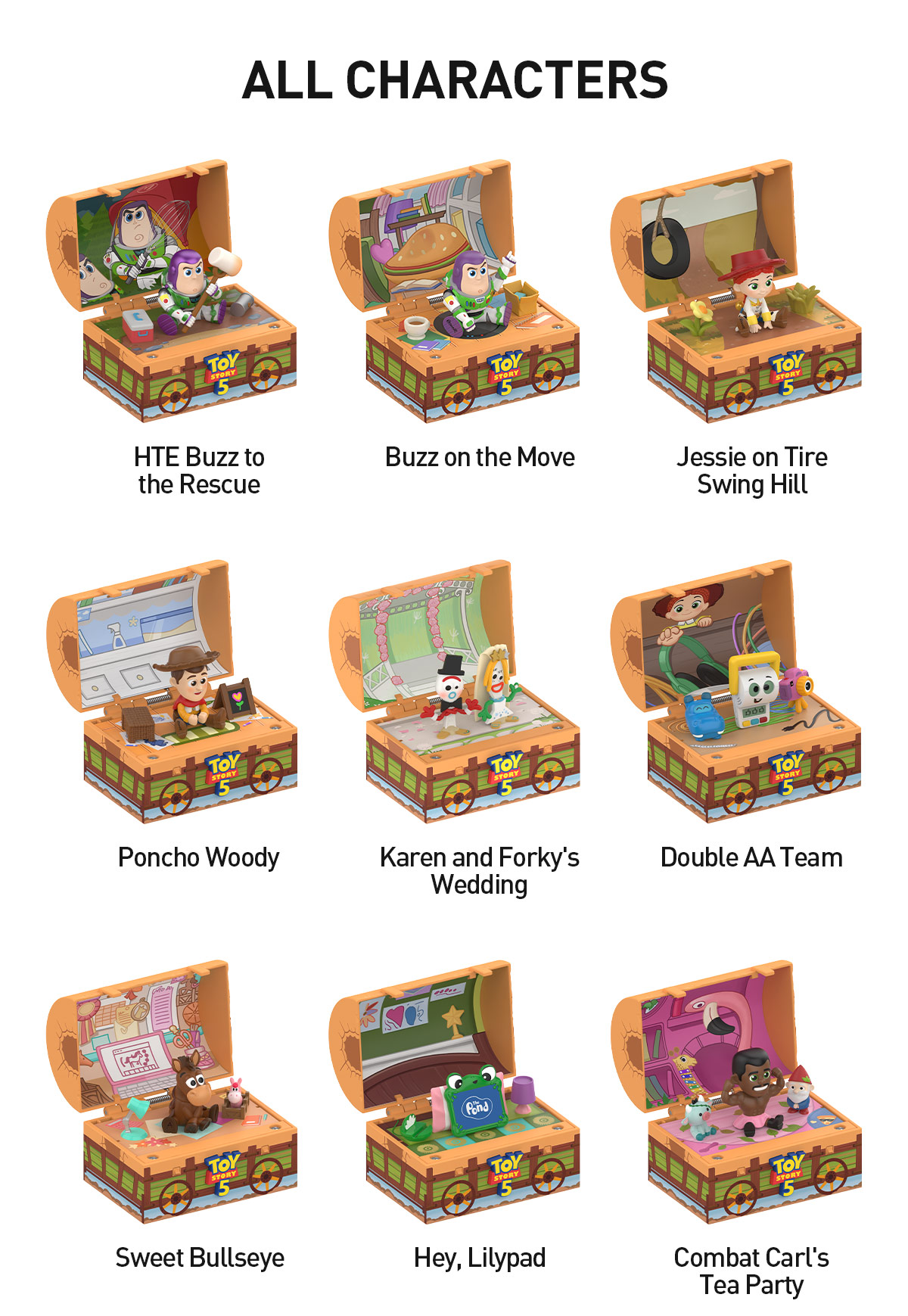 Disney/Pixar Toy Story 5 Series Figures|POP MART US Official