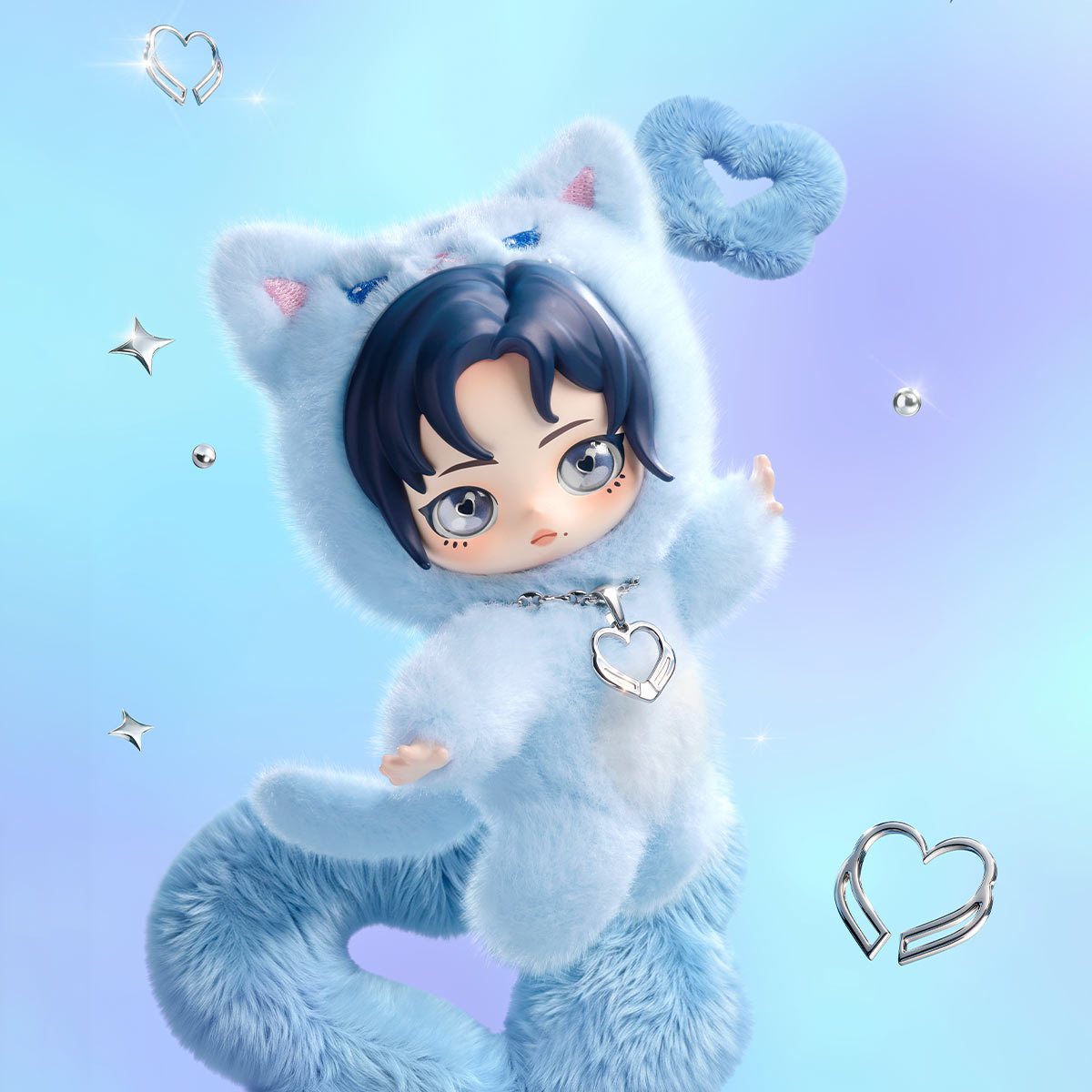 新品　POPMART FLUFFY CLUB aespa ジゼル aespa Fluffy Club Series Vinyl Plush Doll Pendant - POP MART