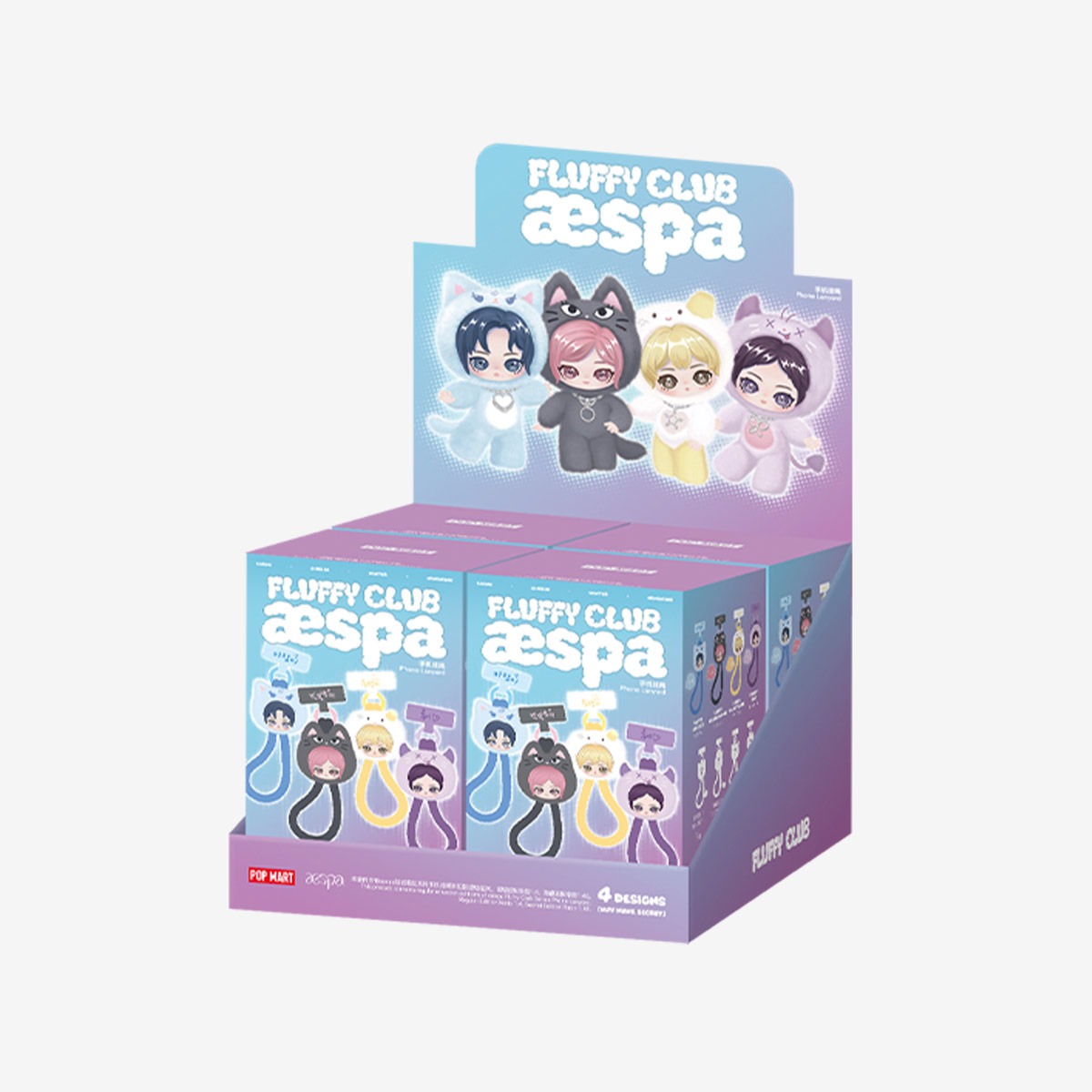 aespa Fluffy Club Series Phone Lanyard - POP MART (United States)
