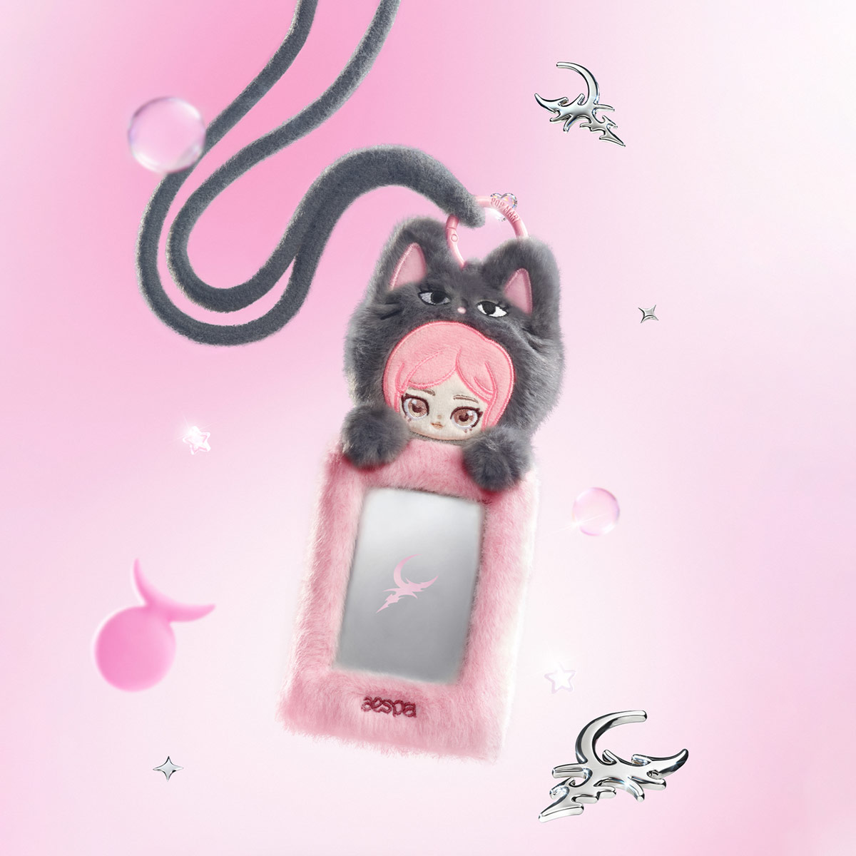 aespa Fluffy Club Series Card Holder - POP MART (Canada)