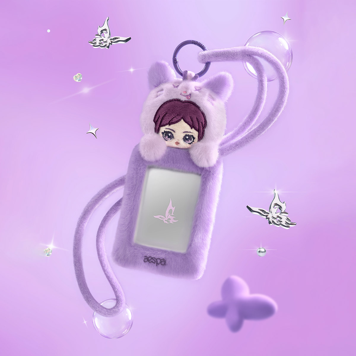 aespa Fluffy Club Series Card Holder - POP MART (United States)