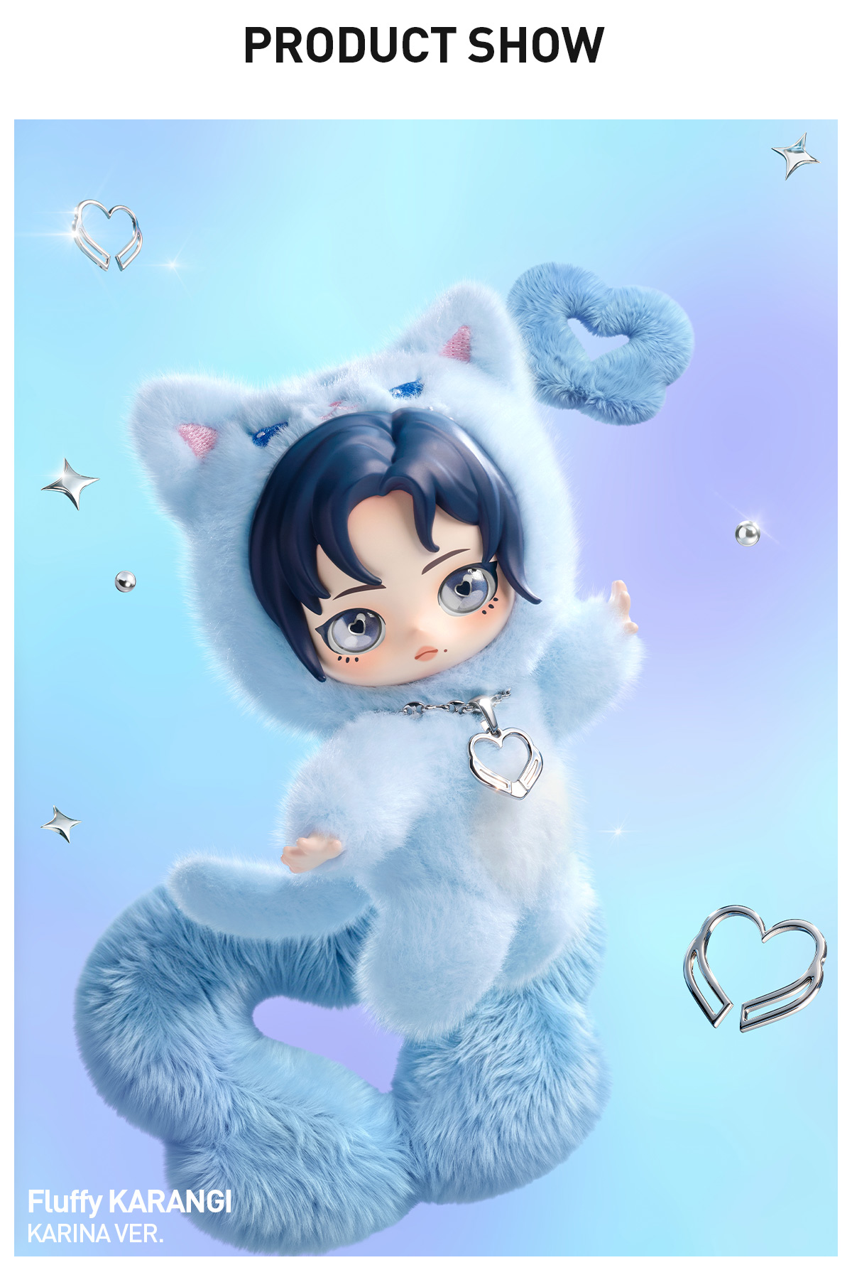 POP NOW:aespa Fluffy Club Series Vinyl Plush Doll Pendant - POP