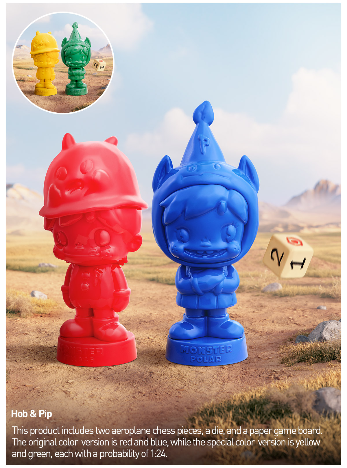 POP NOW:Polar-Season 3 <Polar In Monster Village> Series Figures