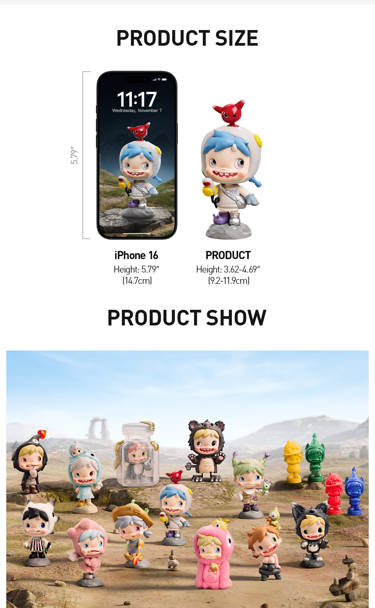 POPMART Polar Season 3 シリーズ シークレット POP NOW:Polar-Season 3 <Polar In Monster Village> Series Figures
