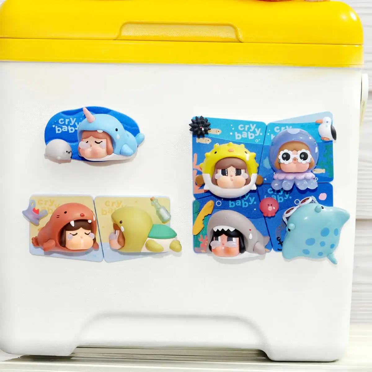 CRYBABY – Colección"Un Mar de Lágrimas"Imanes para Refri