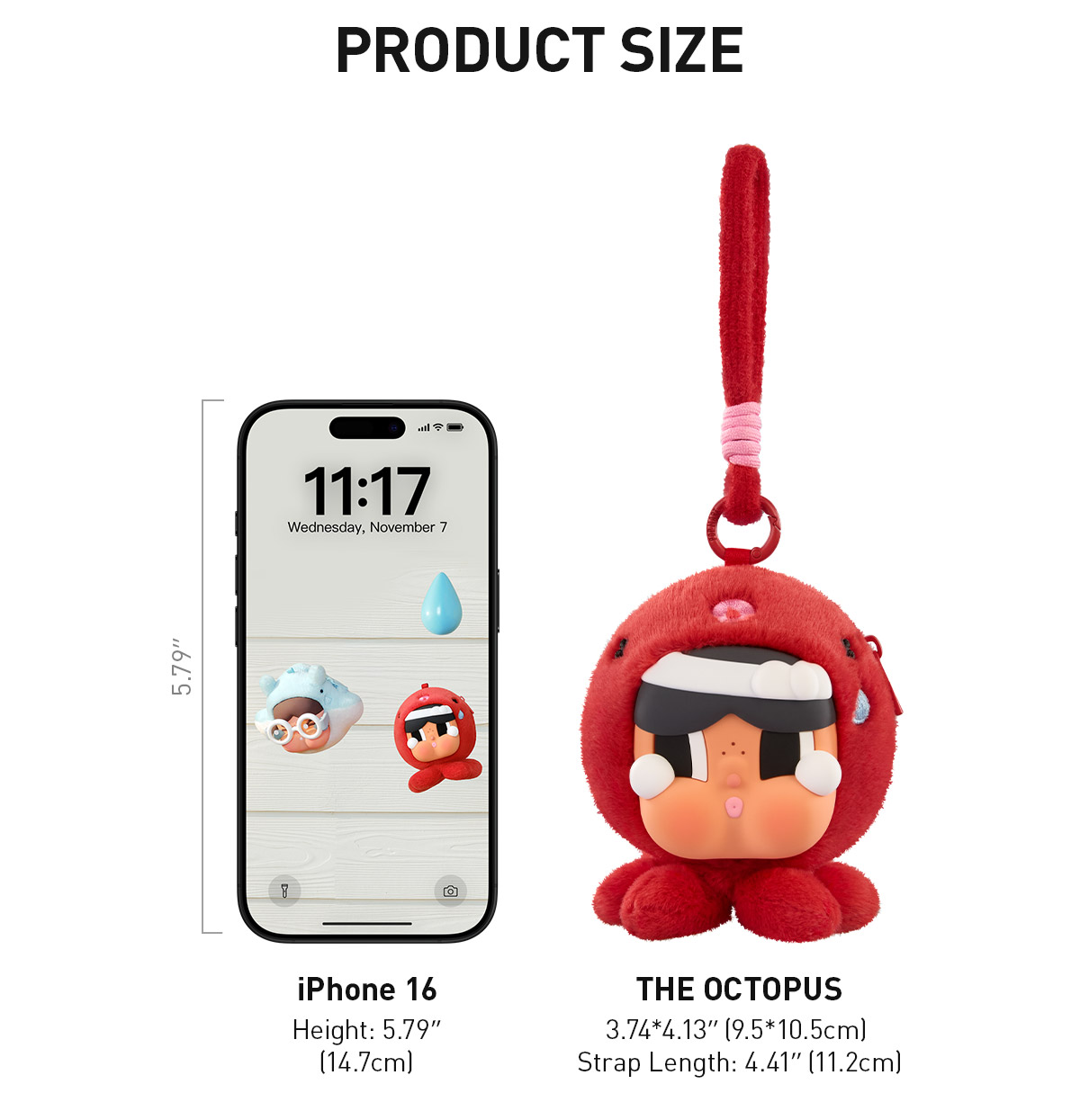 CRYBABY Cry Me an Ocean Series Earphone Bag|POP MART US Official