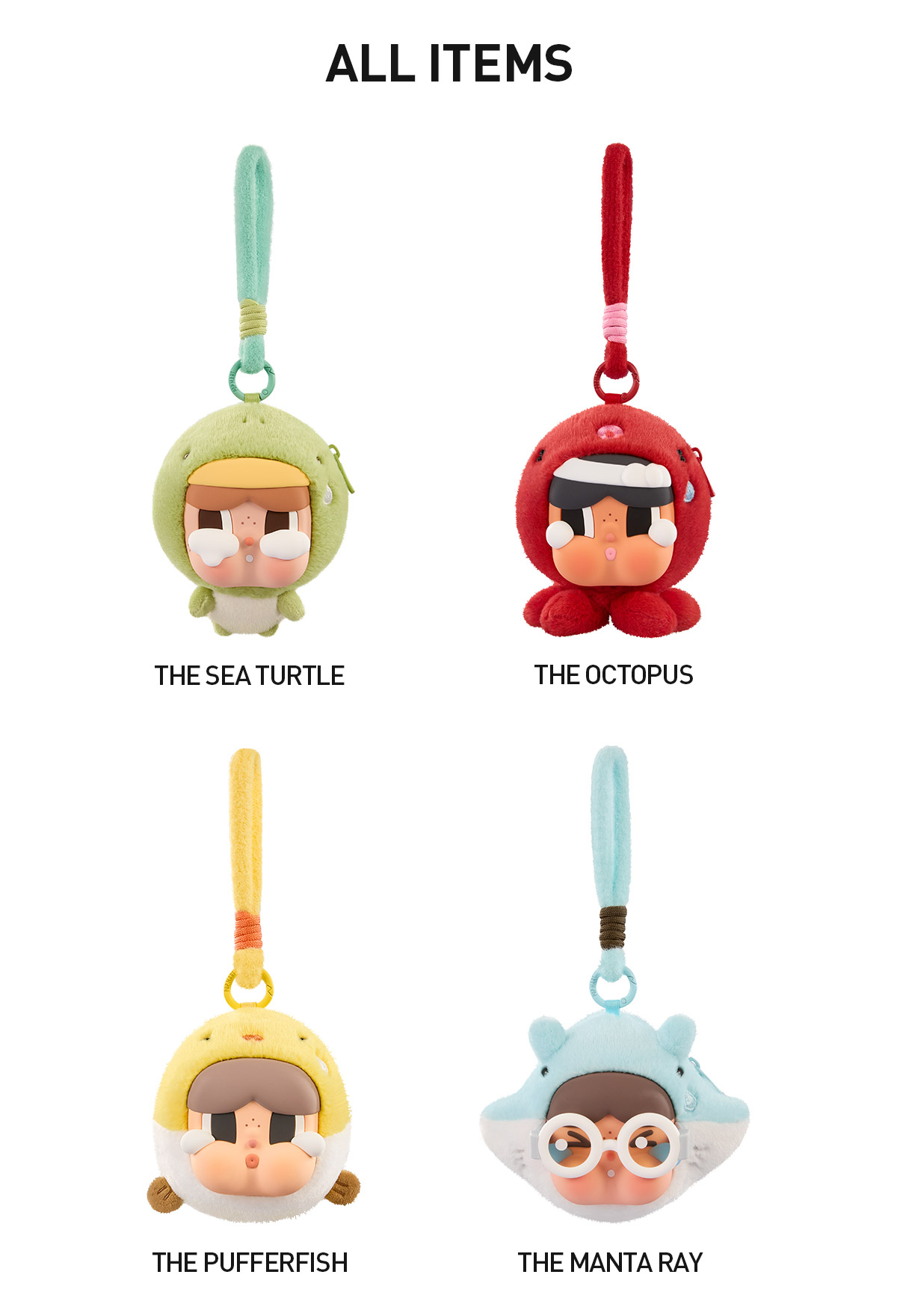 CRYBABY Cry Me An Ocean Series Earphone Bag - POP MART (United States)