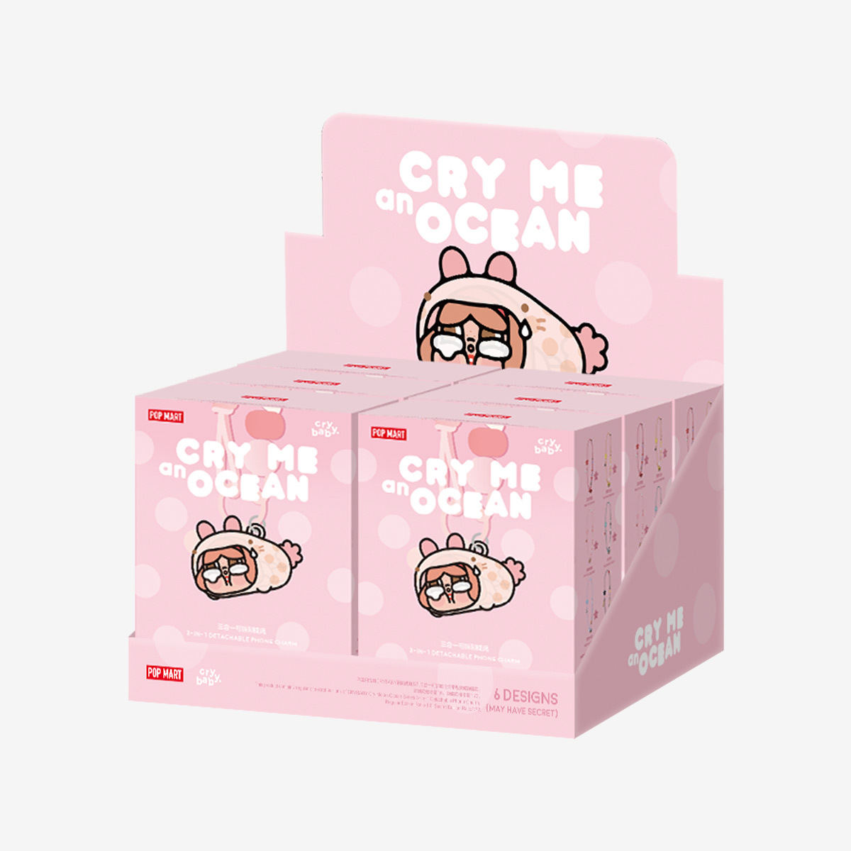 CRYBABY Cry Me an Ocean Series 3-in-1 Detachable Phone Charm - POP