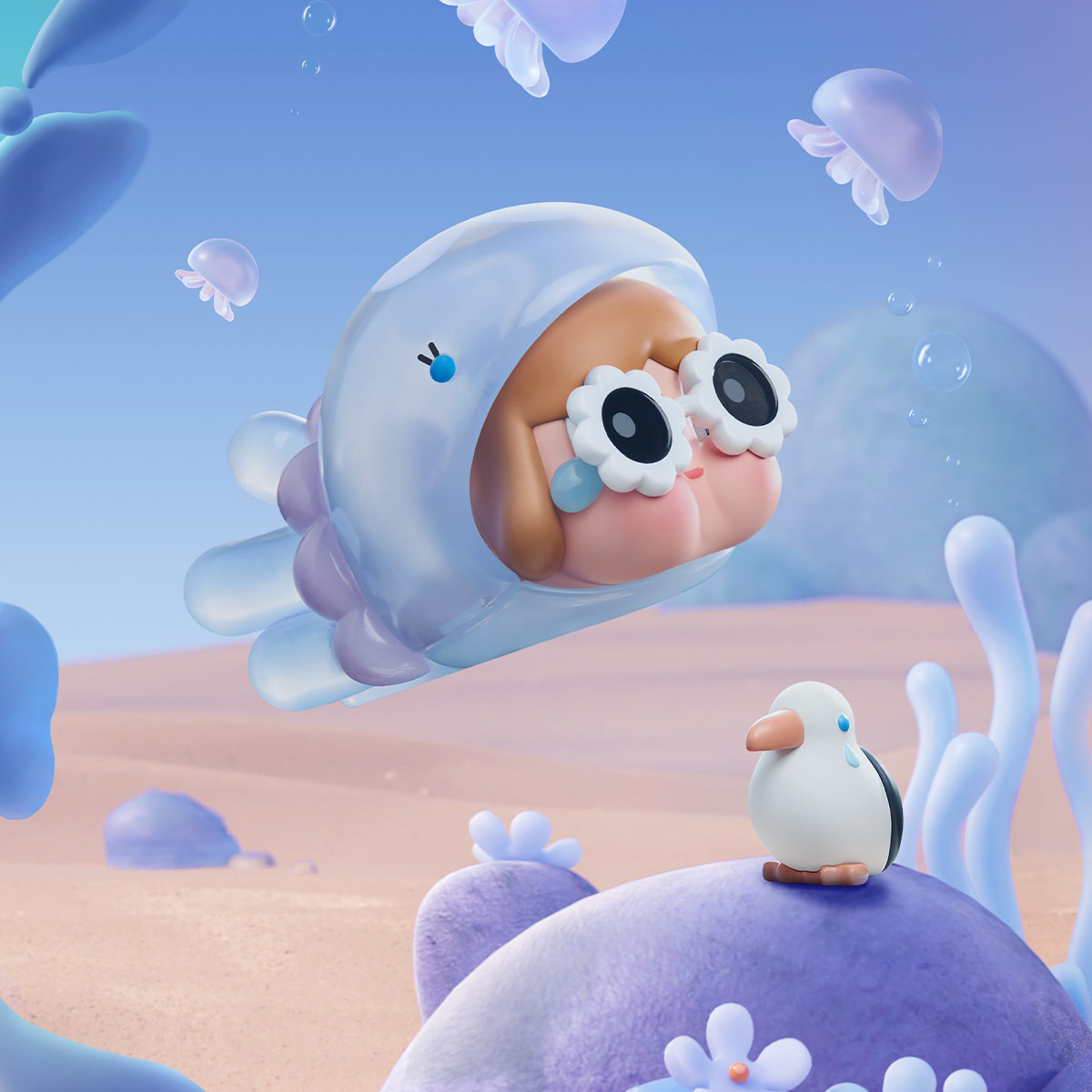 CRYBABY Cry Me an Ocean Series Figures - POP MART (United States)