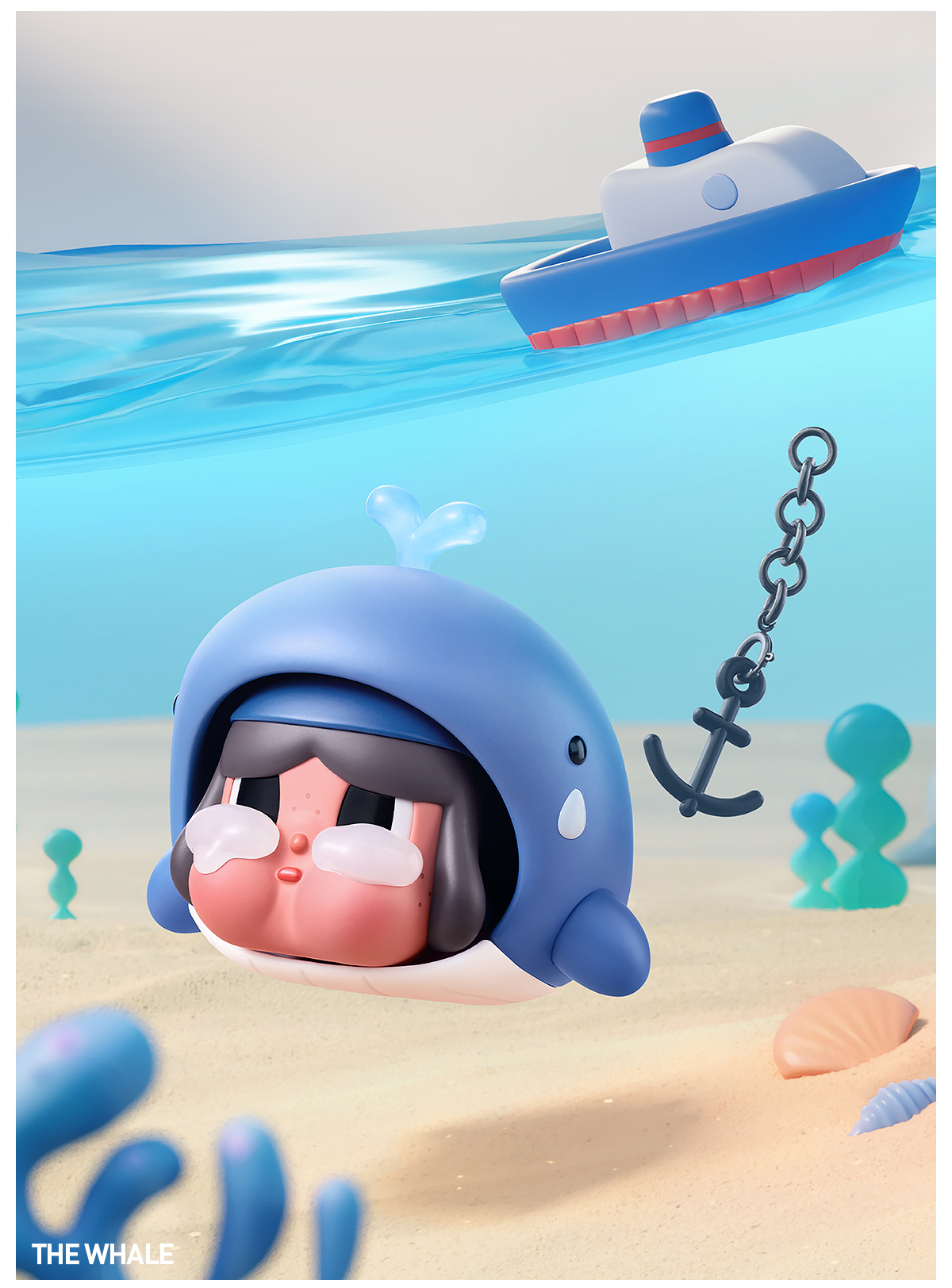 POP NOW:CRYBABY Cry Me an Ocean Series Figures - POP MART (United