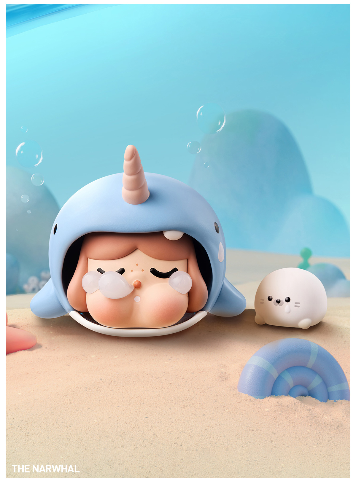 POP NOW:CRYBABY Cry Me an Ocean Series Figures - POP MART (United