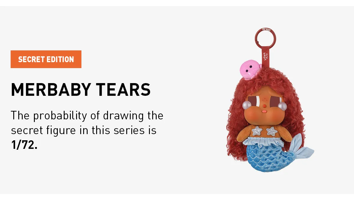 CRYBABY Vacation Mode On Series-Vinyl Plush Pendant Blind Box|POP