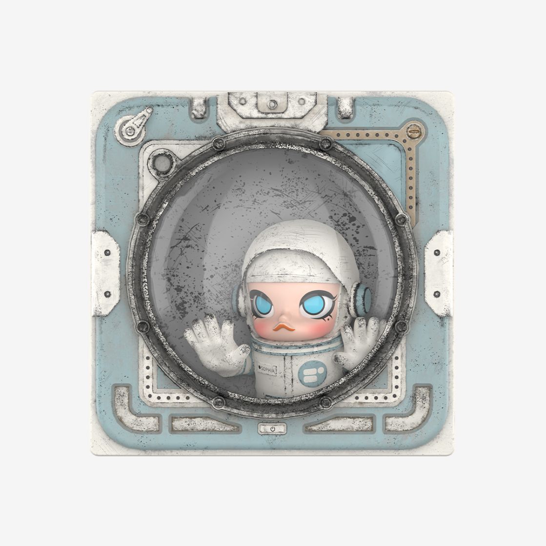 MEGA SPACE MOLLY Ashley Wood "IN SPACE" 3D Painting