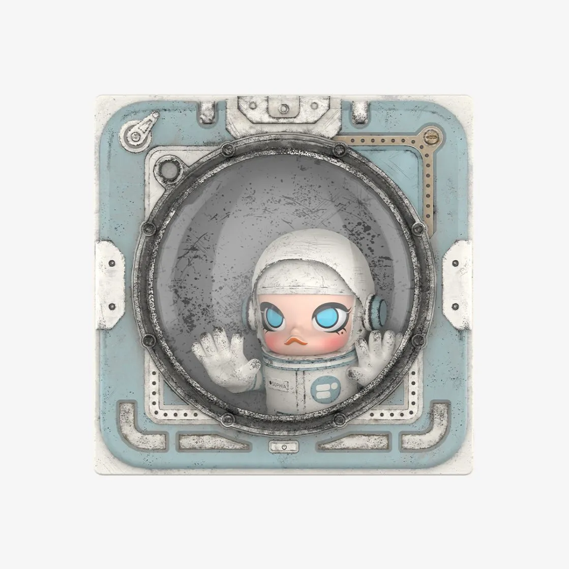 MEGA SPACE MOLLY Ashley Wood "IN SPACE" 3D Painting