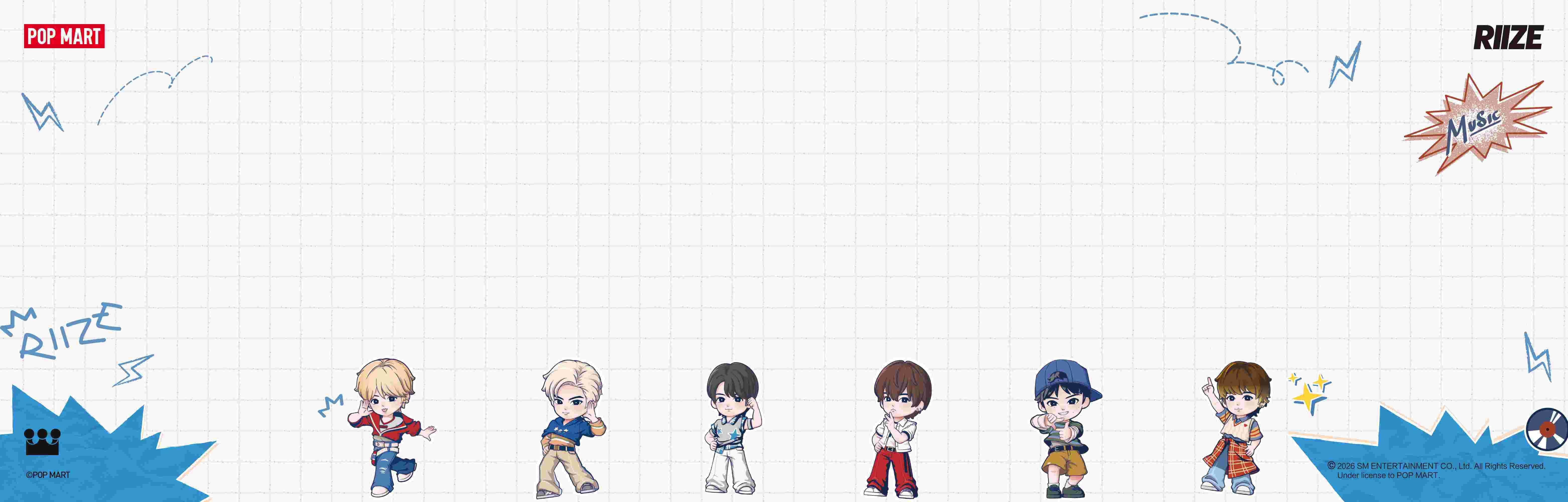 POP MART × RIIZE