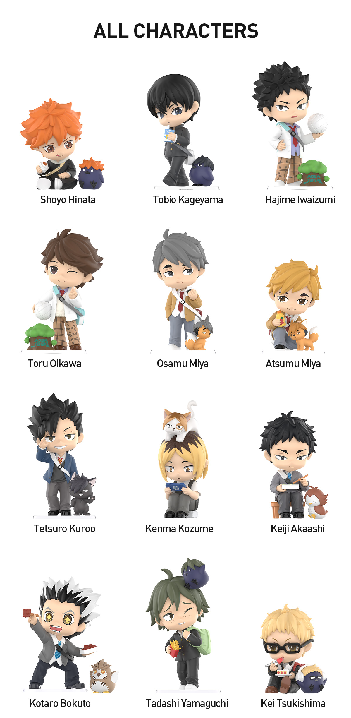 Haikyu!! Off-Court Vibes Series Figures|POP MART US Official