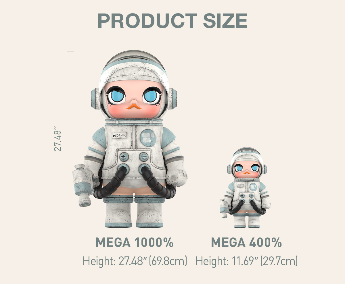 MEGA SPACE MOLLY 1000% Ashley Wood|POP MART US Official