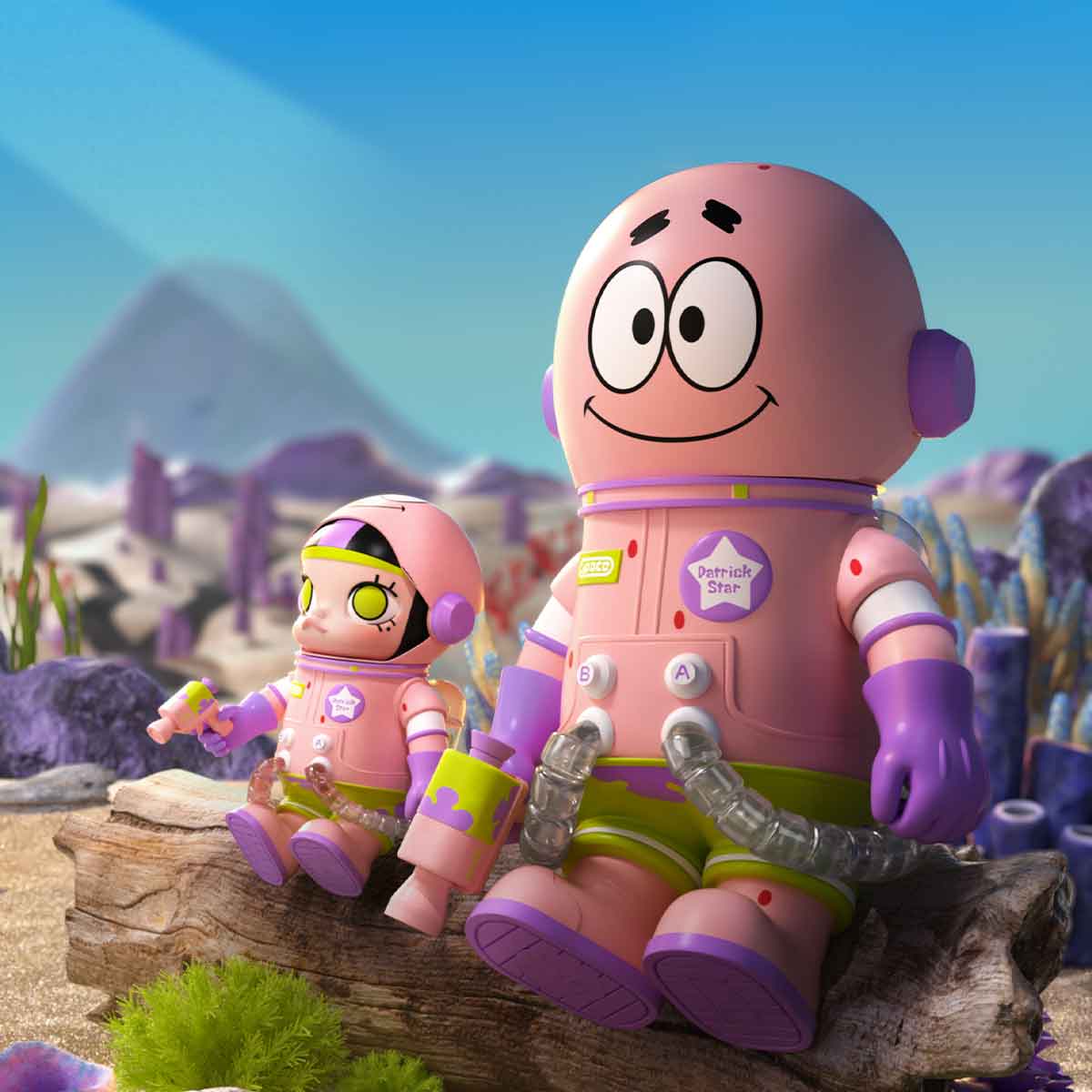 MEGA SPACE MOLLY 1000% Patrick Star - Mega 1000% - POP MART